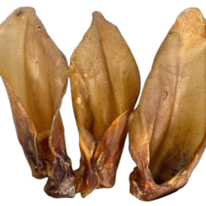 Plain Buffalo Ears Natural, Healthy, Low Fat Crunchy Dog Treats