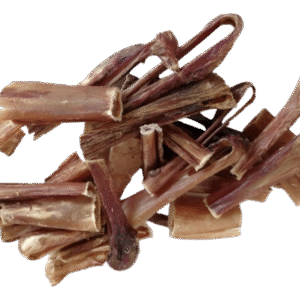 Beef Pizzle Ends with Meat Chewy 100% Natural Goodness Dental Health Dog Treat