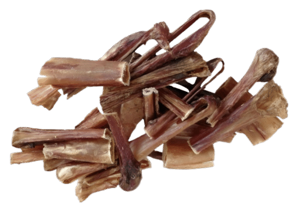 Beef Pizzle Ends with Meat Chewy 100% Natural Goodness Dental Health Dog Treat