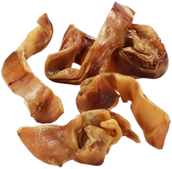 Natural Dried Pigs Ear (Pieces/Slices) Crunchy Chewy Protein Rich Dog Treats - Image 4