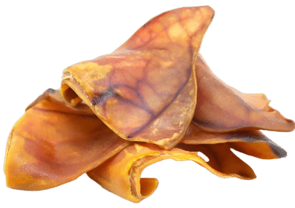 Natural Dried Pigs Ears Dental Health Dog Treats